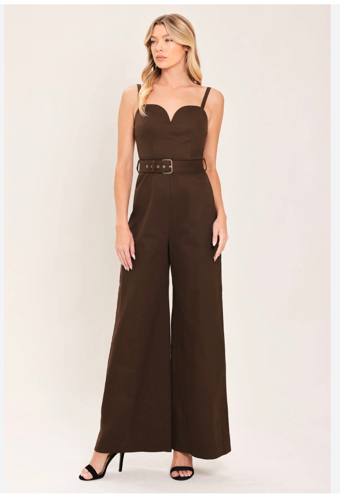Jumpsuit brown