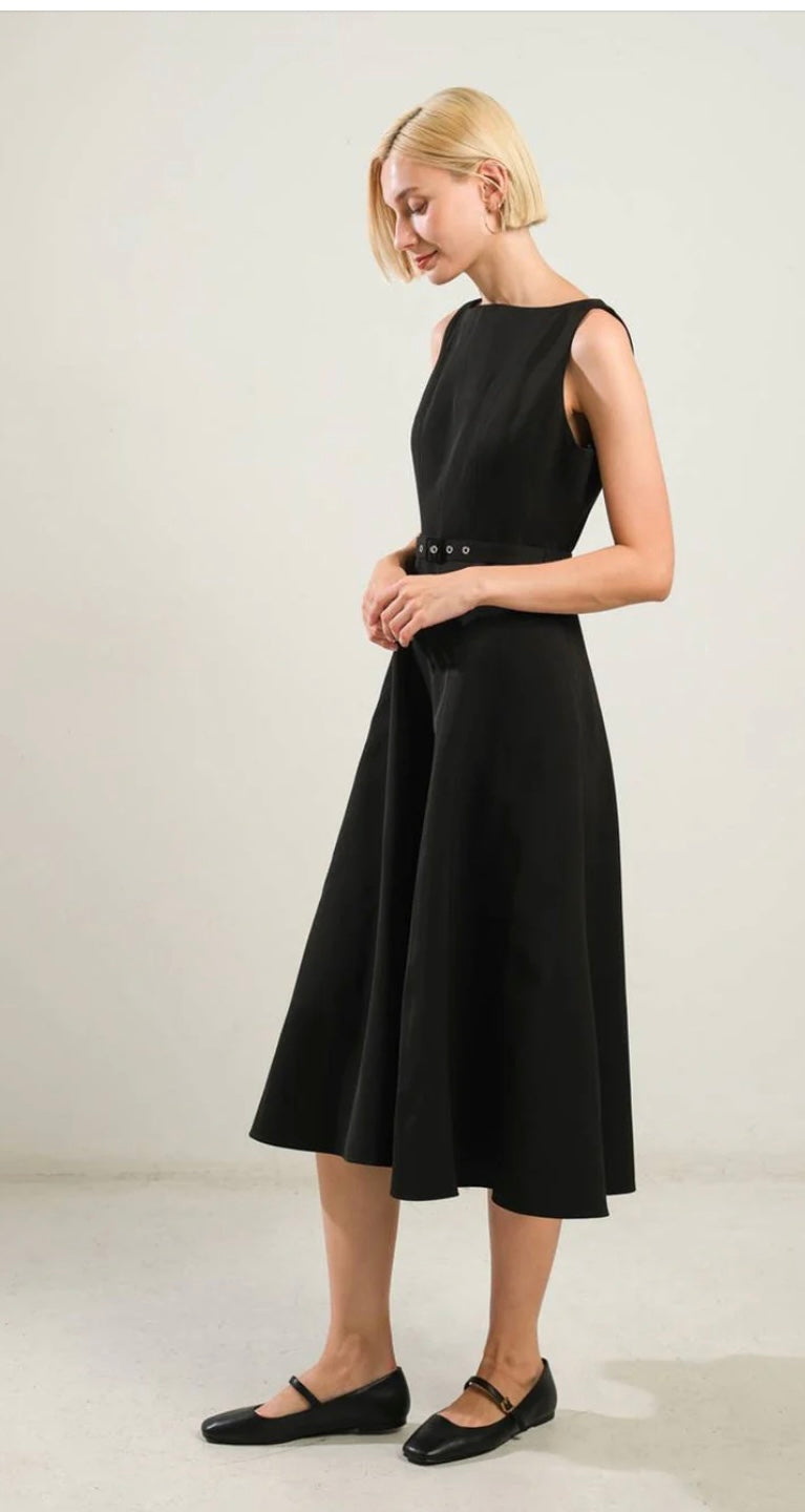 black dress