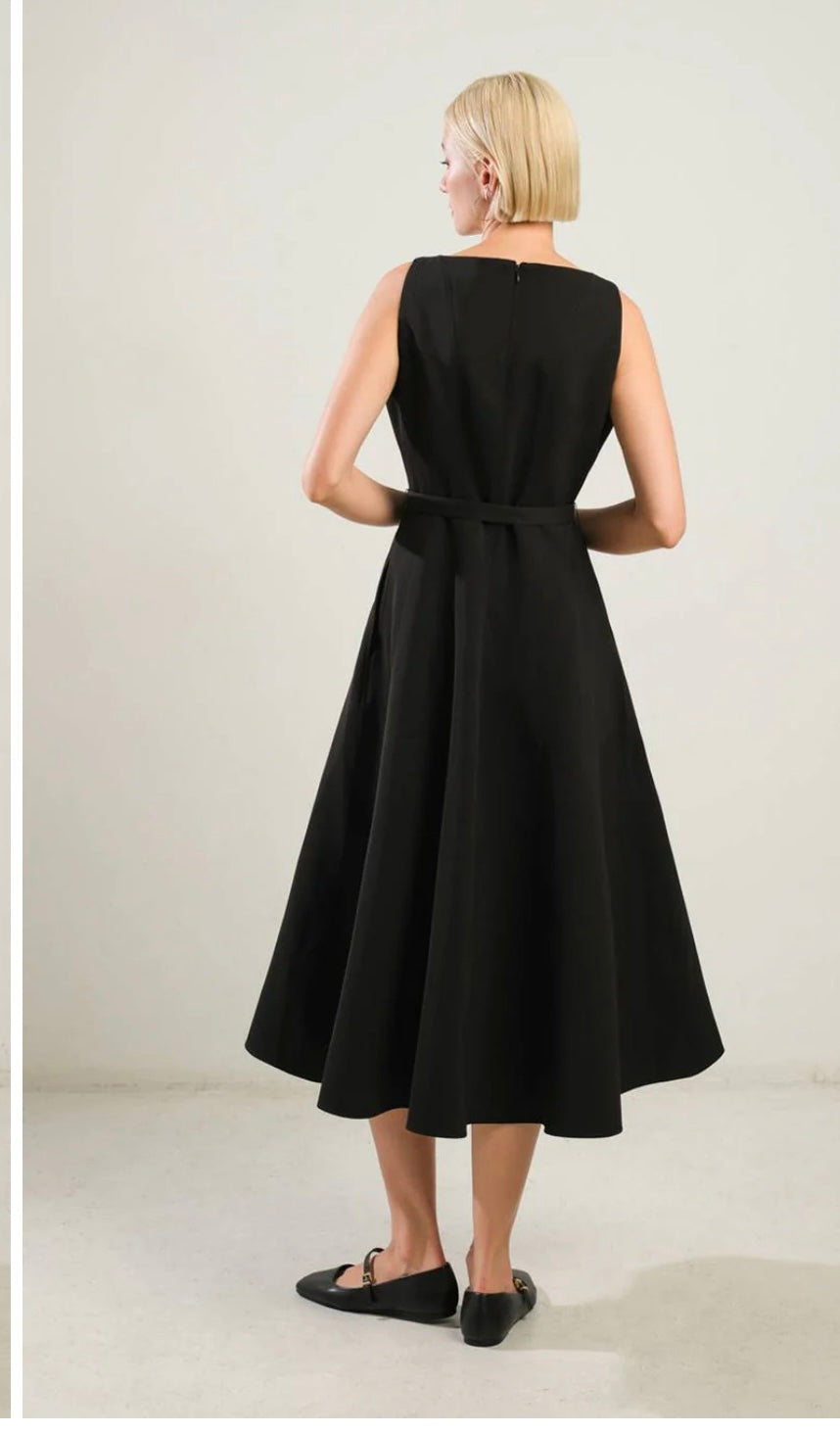 black dress