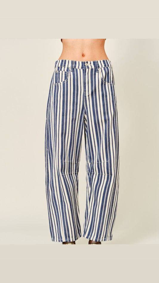 Barrel denim
