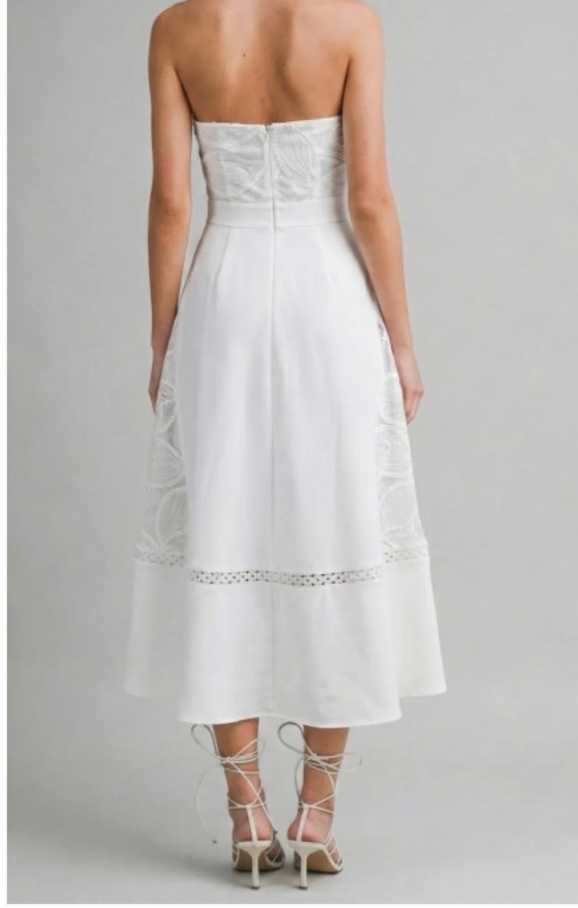 White Midi Dress