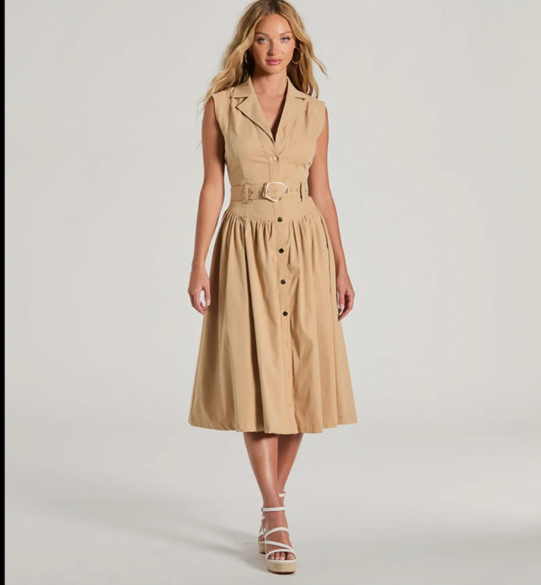 Brown dress